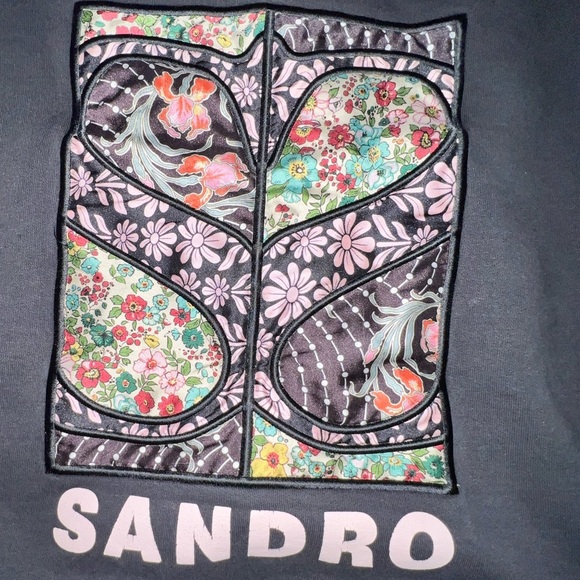 Women's Sandro Sweatshirt.Size 1_Small - Picture 6 of 16